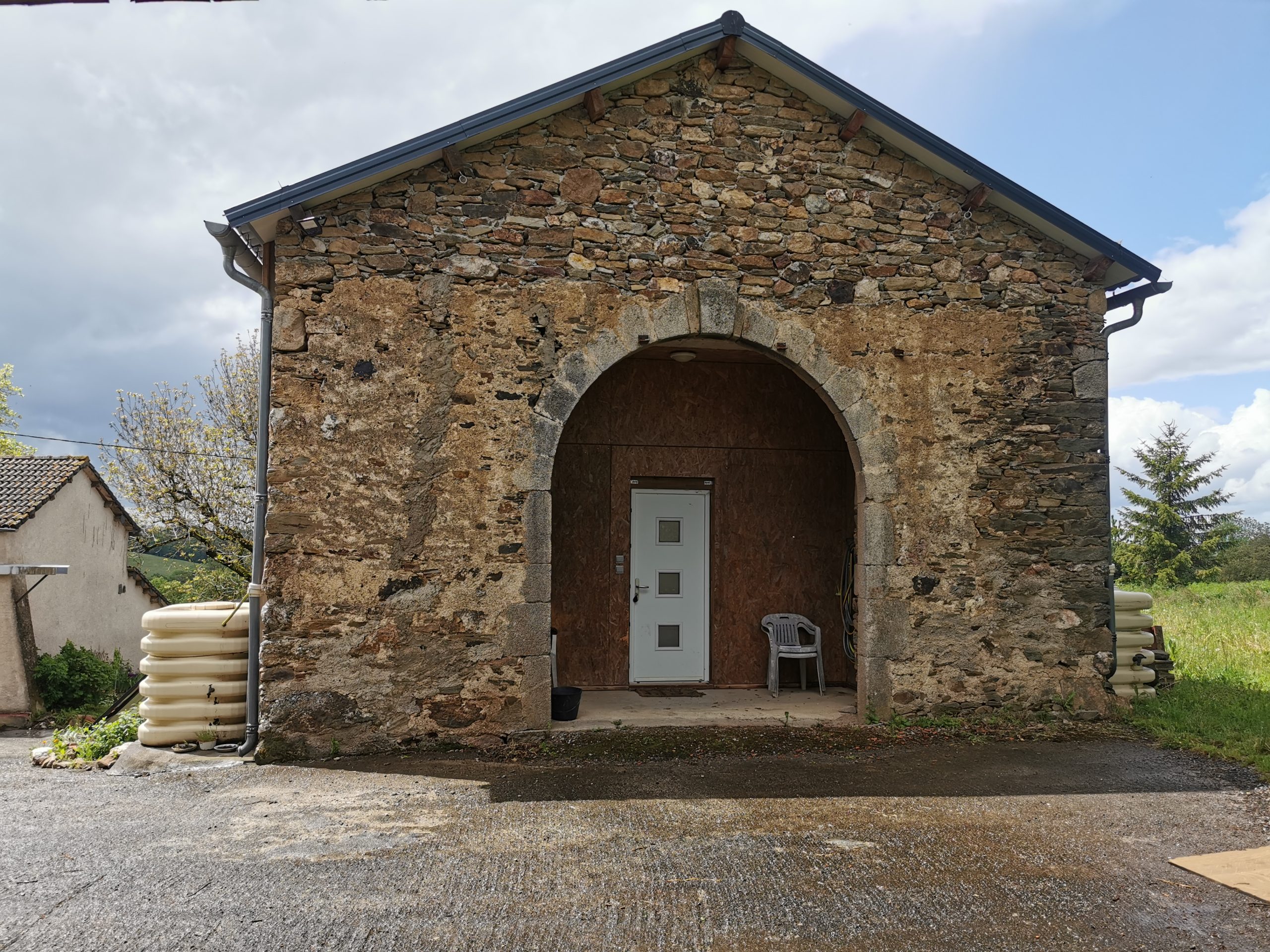 Photo du site à l'état existant